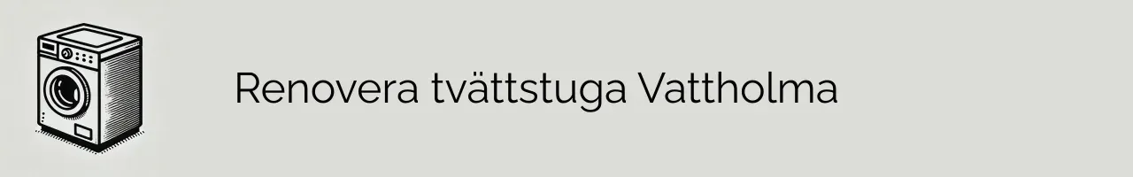 Renovera tvättstuga Vattholma